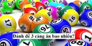 Đề 3 Càng Ăn Bao Nhiêu? Phương Pháp Chơi Đề 3 Càng Dễ Mà Hay 