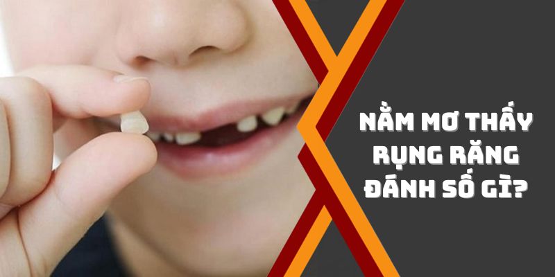 Đôi nét về nằm mơ rụng răng đánh con gì?