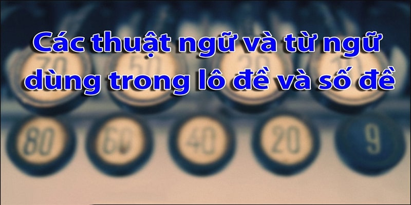 Top Các Thuật Ngữ Trong Lô Đề Mà Cược Thủ Cần Phải Biết